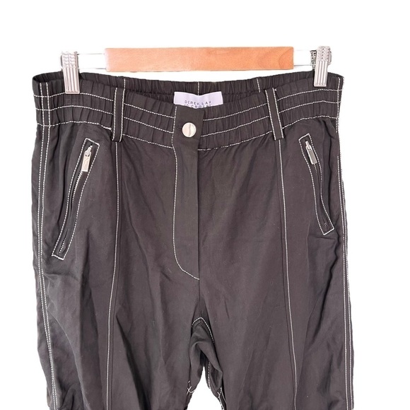 Derek Lam 10 Crosby - NWT Contrast Stitching Utility Joggers Trousers Sz 8 - Picture 6 of 12